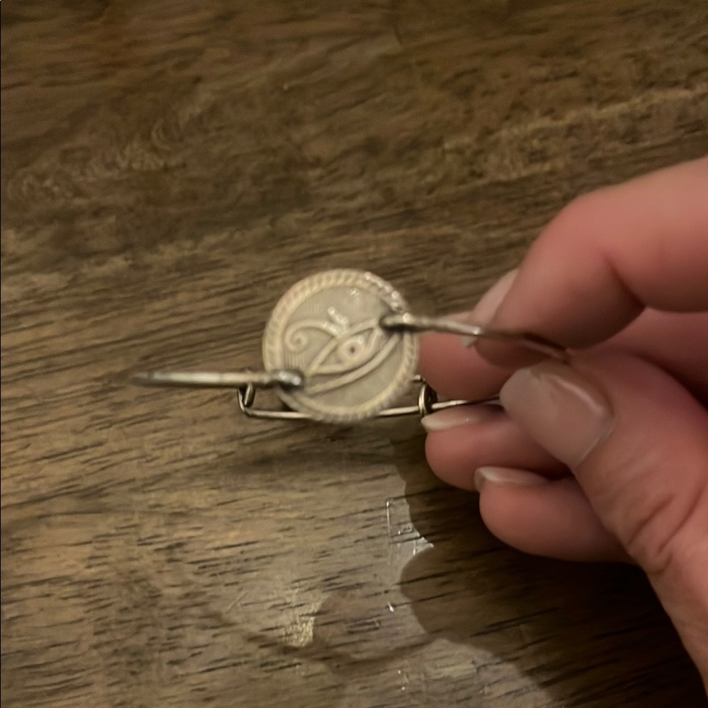 Alex and Ani Silver Eye of Horus Bracelet